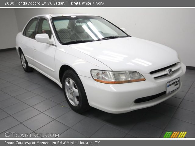 2000 Honda Accord EX V6 Sedan in Taffeta White