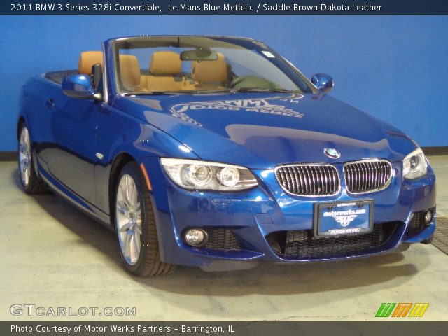 2011 BMW 3 Series 328i Convertible in Le Mans Blue Metallic