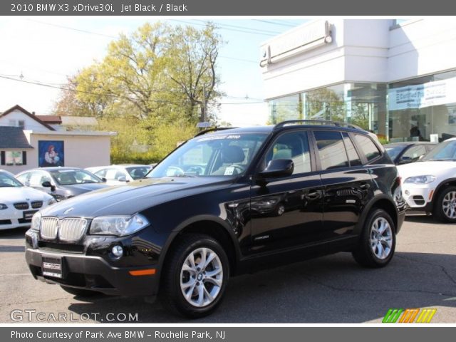 2010 BMW X3 xDrive30i in Jet Black