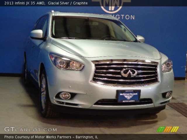 2013 Infiniti JX 35 AWD in Glacial Silver