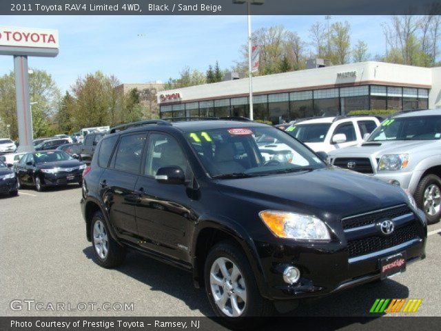 2011 Toyota RAV4 Limited 4WD in Black