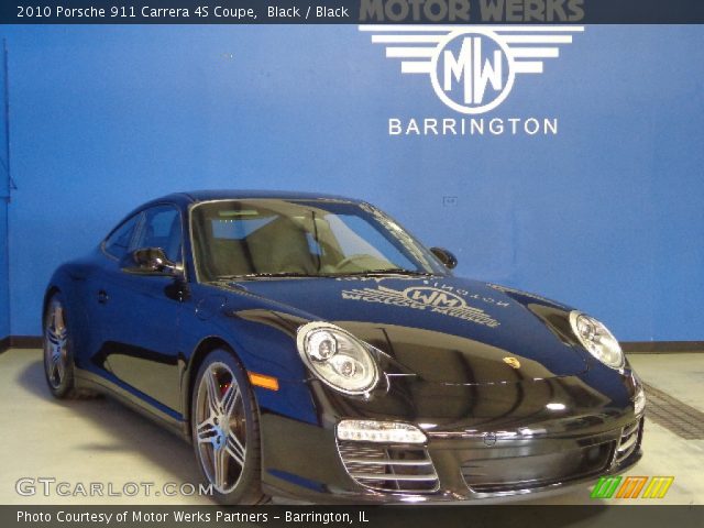 2010 Porsche 911 Carrera 4S Coupe in Black