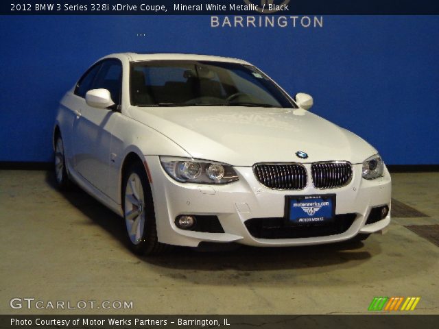 2012 BMW 3 Series 328i xDrive Coupe in Mineral White Metallic