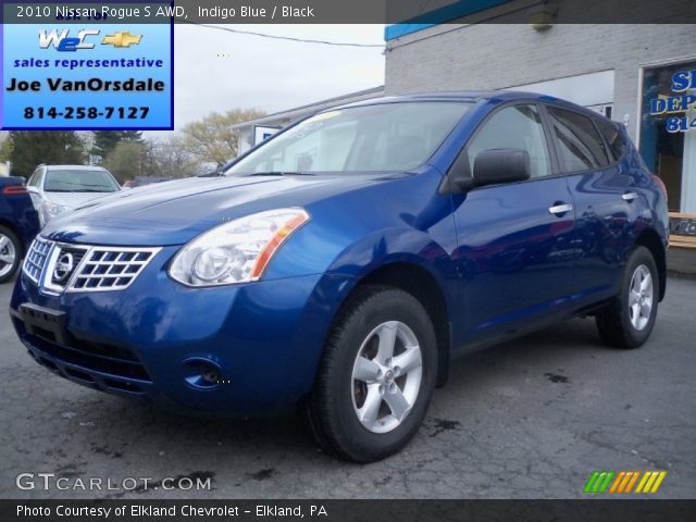 2010 Nissan Rogue S AWD in Indigo Blue