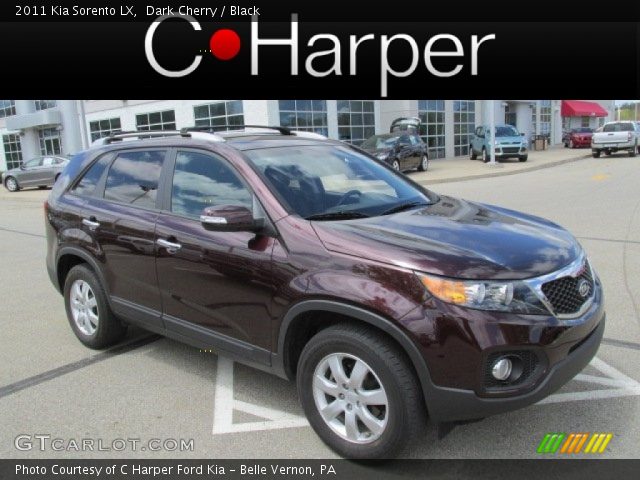 2011 Kia Sorento LX in Dark Cherry