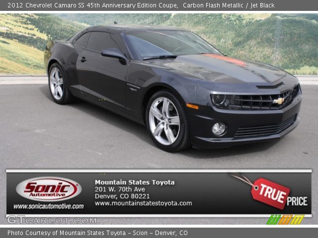 2012 Chevrolet Camaro SS 45th Anniversary Edition Coupe in Carbon Flash Metallic