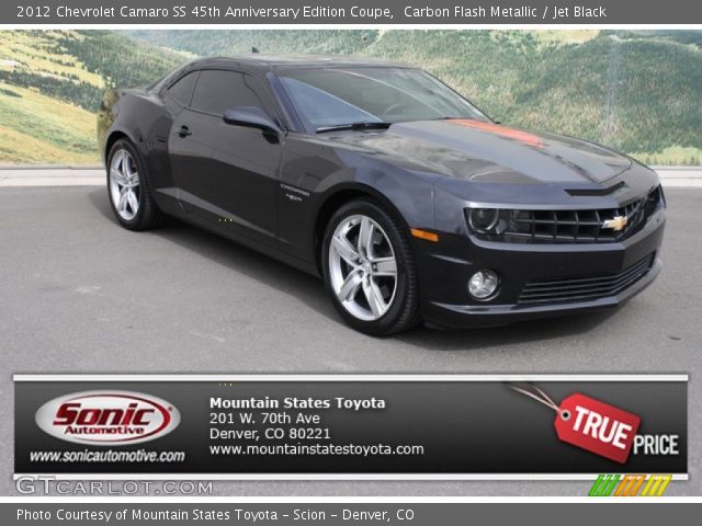 2012 Chevrolet Camaro SS 45th Anniversary Edition Coupe in Carbon Flash Metallic