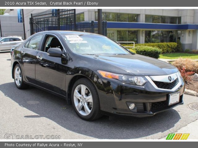 2010 Acura TSX Sedan in Crystal Black Pearl