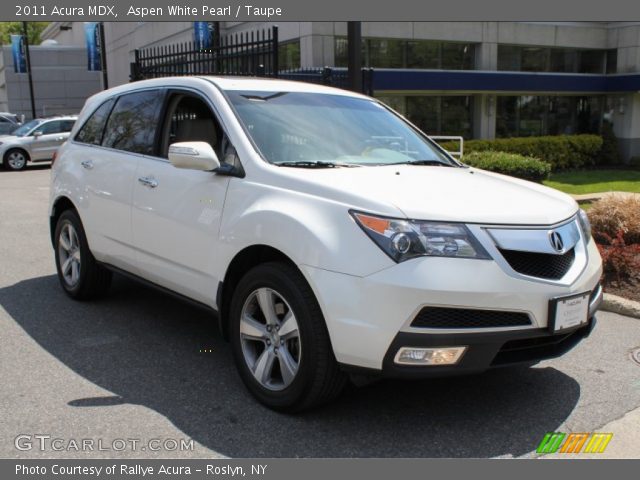 2011 Acura MDX  in Aspen White Pearl
