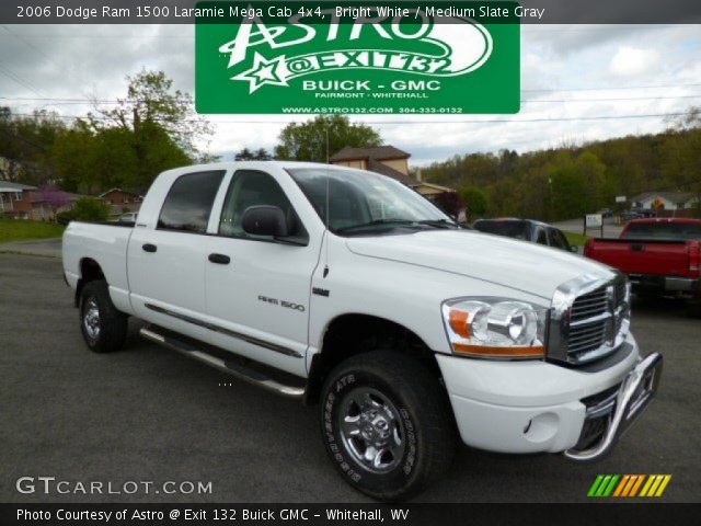 2006 Dodge Ram 1500 Laramie Mega Cab 4x4 in Bright White