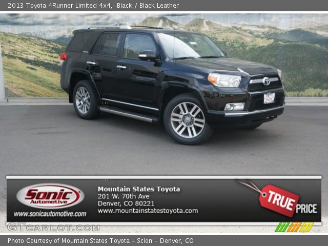 2013 Toyota 4Runner Limited 4x4 in Black