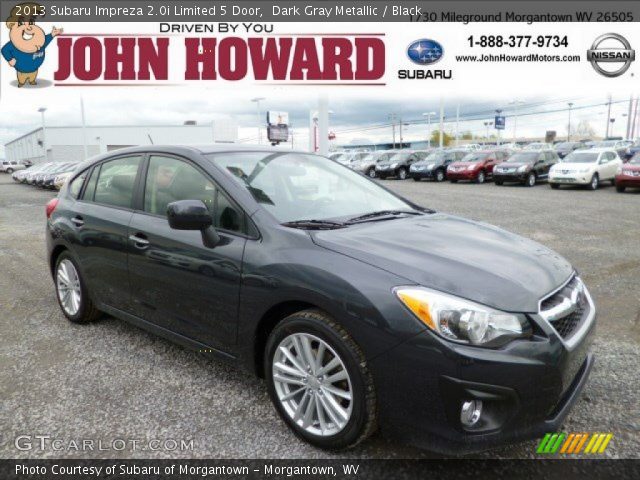 2013 Subaru Impreza 2.0i Limited 5 Door in Dark Gray Metallic