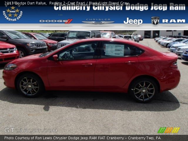 2013 Dodge Dart Rallye in Redline 2-Coat Pearl