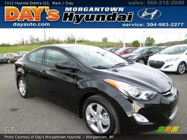 2013 Hyundai Elantra GLS in Black