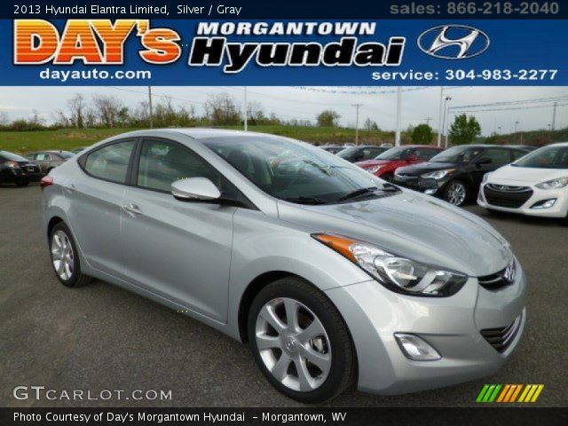 2013 Hyundai Elantra Limited in Silver
