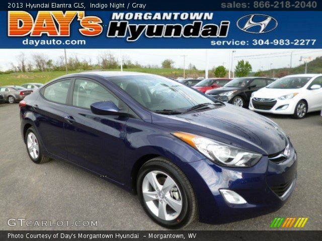 2013 Hyundai Elantra GLS in Indigo Night