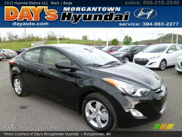 2013 Hyundai Elantra GLS in Black