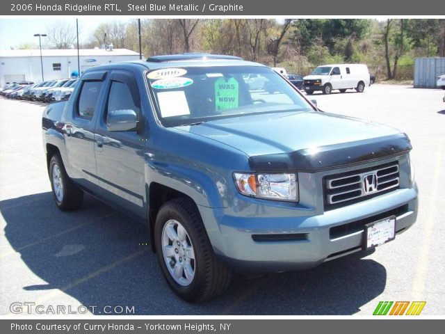 2006 Honda ridgeline steel blue metallic