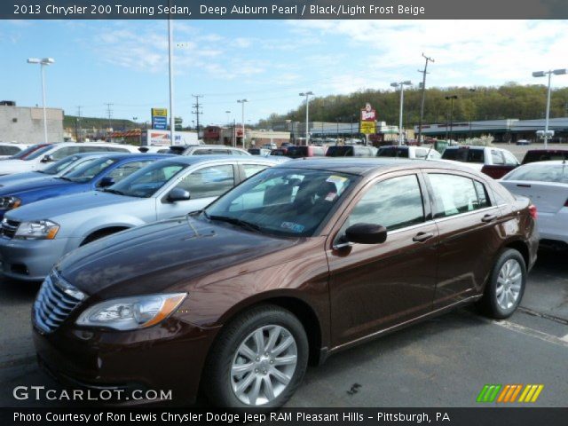 2013 Chrysler 200 Touring Sedan in Deep Auburn Pearl