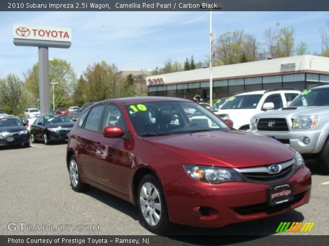 2010 Subaru Impreza 2.5i Wagon in Camellia Red Pearl
