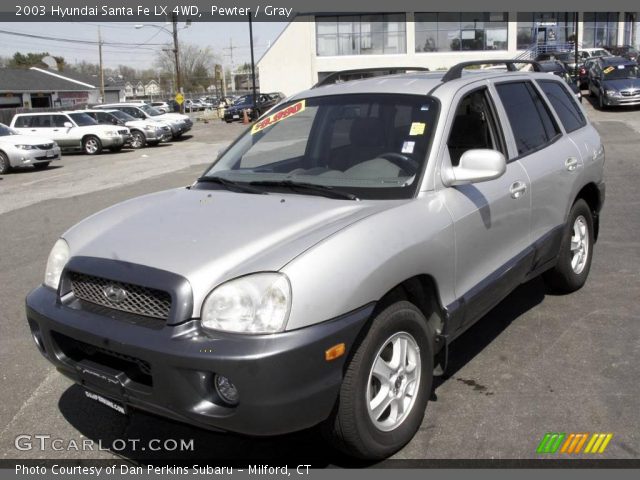 2003 Hyundai Santa Fe LX 4WD in Pewter