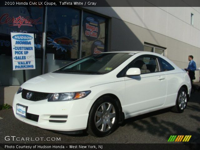 2010 Honda Civic LX Coupe in Taffeta White