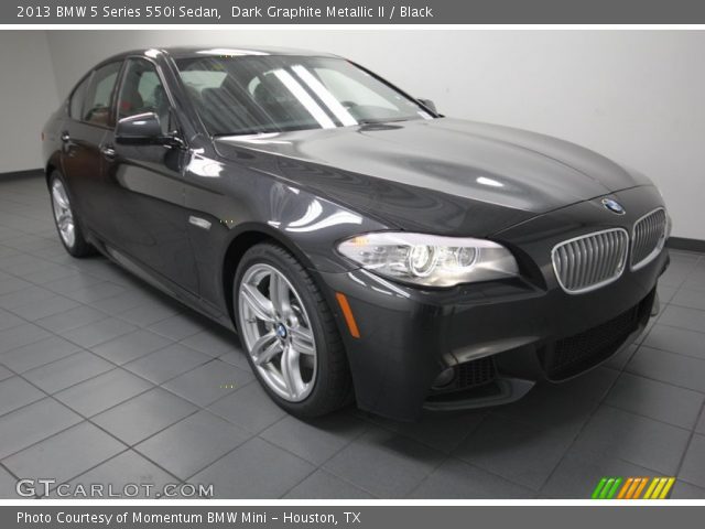 2013 BMW 5 Series 550i Sedan in Dark Graphite Metallic II