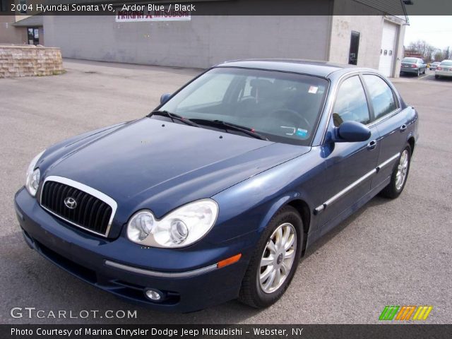 2004 Hyundai Sonata V6 in Ardor Blue