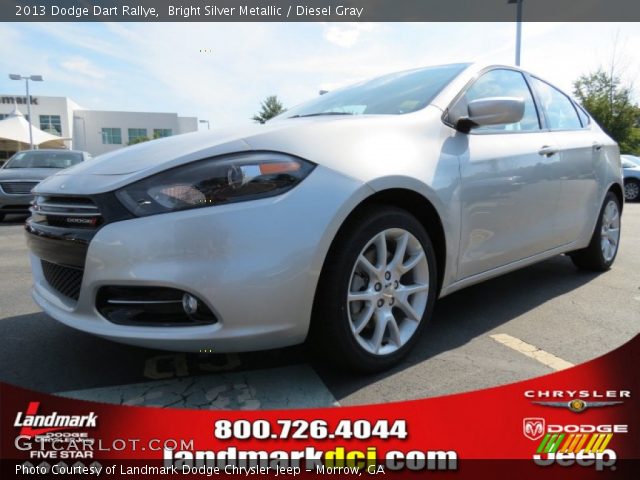 2013 Dodge Dart Rallye in Bright Silver Metallic