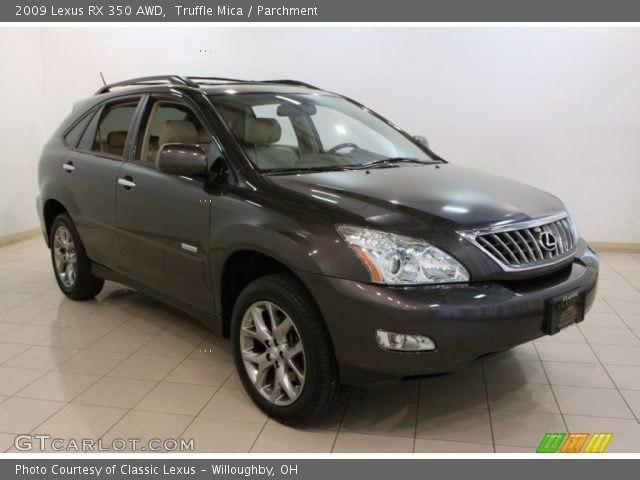 2009 Lexus RX 350 AWD in Truffle Mica