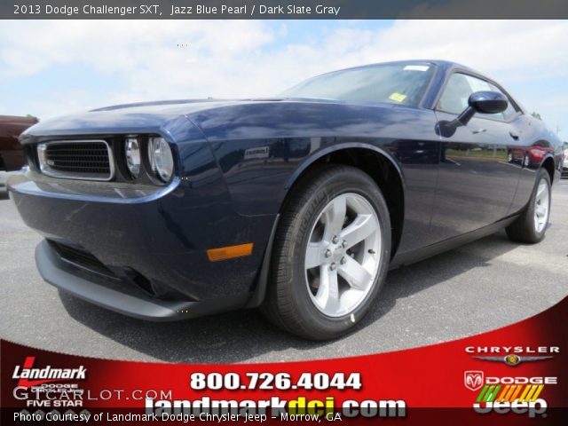 2013 Dodge Challenger SXT in Jazz Blue Pearl
