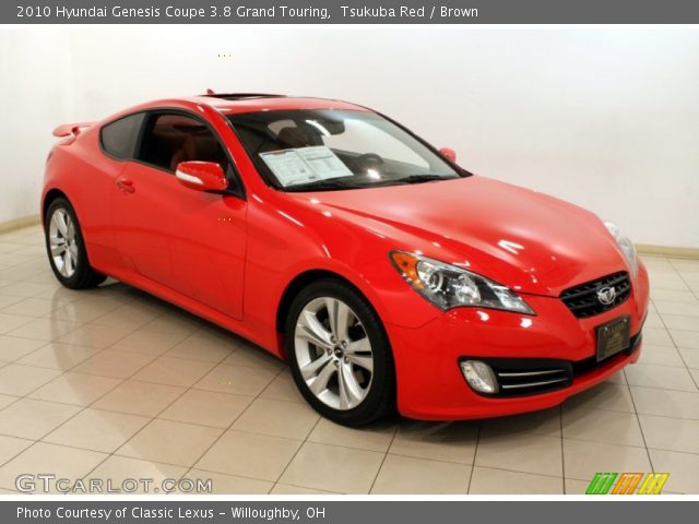 2010 Hyundai Genesis Coupe 3.8 Grand Touring in Tsukuba Red