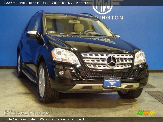 2009 Mercedes-Benz ML 350 4Matic in Black