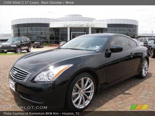2008 Infiniti G 37 Coupe in Black Obsidian