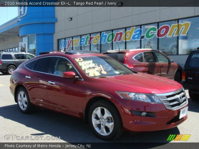 2010 Honda Accord Crosstour EX-L in Tango Red Pearl