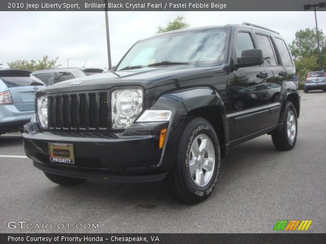 2010 Jeep Liberty Sport in Brilliant Black Crystal Pearl