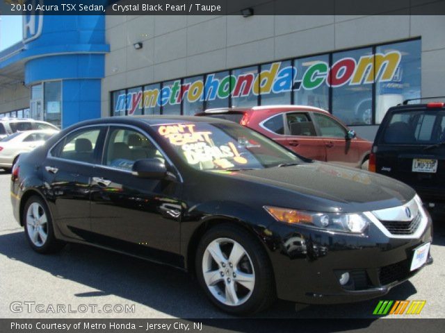 2010 Acura TSX Sedan in Crystal Black Pearl