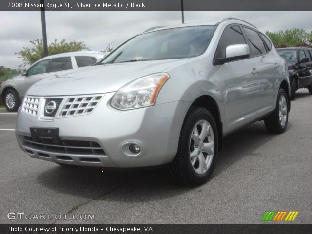 2008 Nissan Rogue SL in Silver Ice Metallic