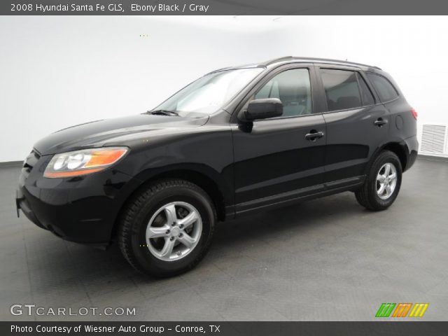 2008 Hyundai Santa Fe GLS in Ebony Black