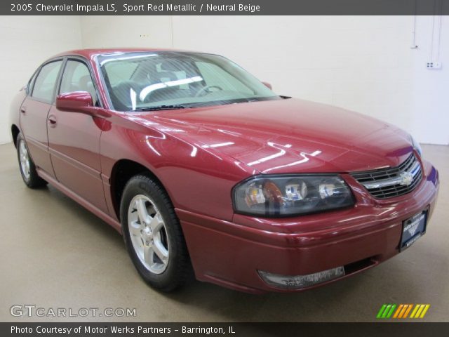 2005 Chevrolet Impala LS in Sport Red Metallic