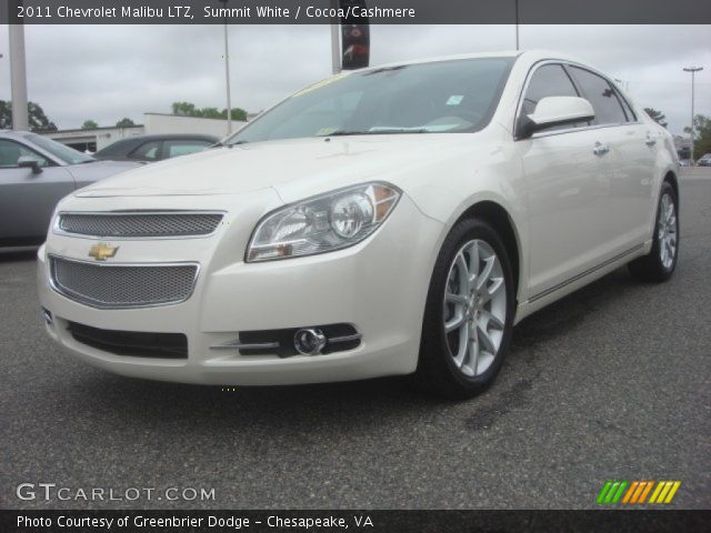 2011 Chevrolet Malibu LTZ in Summit White