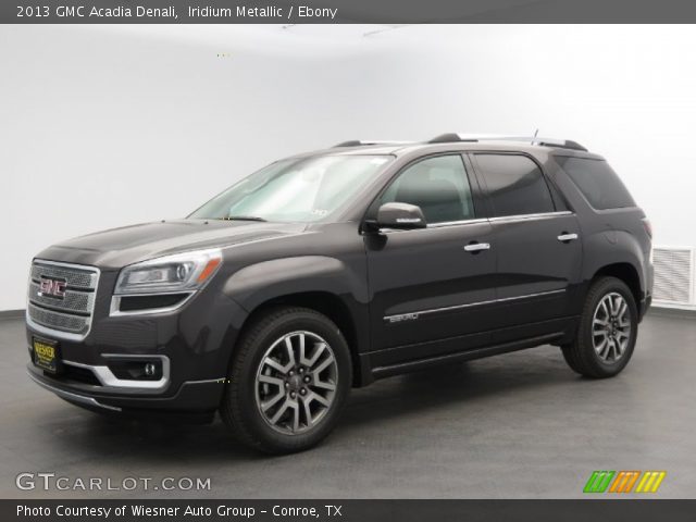 2013 GMC Acadia Denali in Iridium Metallic