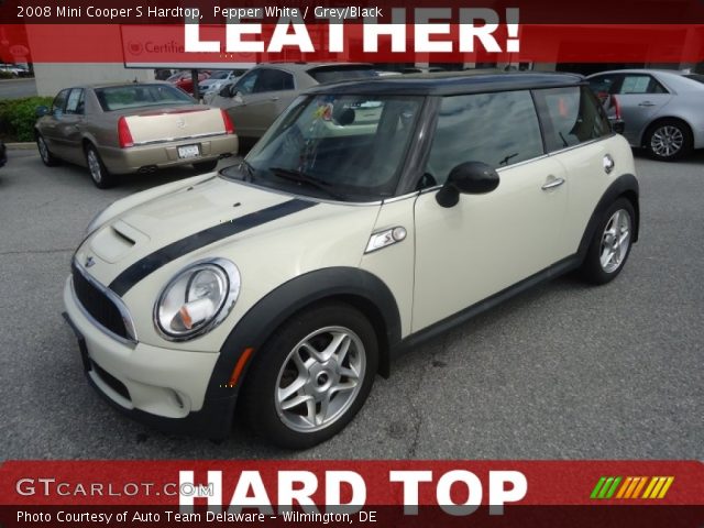 2008 Mini Cooper S Hardtop in Pepper White