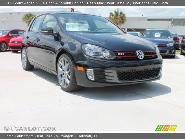 2013 Volkswagen GTI 4 Door Autobahn Edition in Deep Black Pearl Metallic