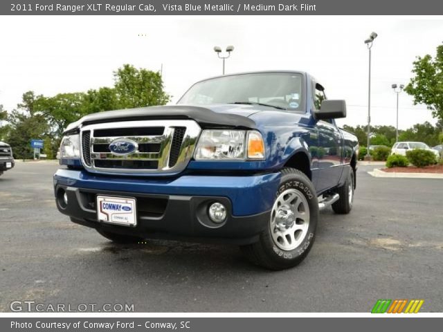 2011 Ford Ranger XLT Regular Cab in Vista Blue Metallic