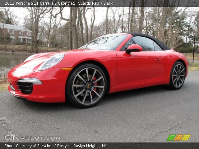 2012 Porsche 911 Carrera S Cabriolet in Guards Red