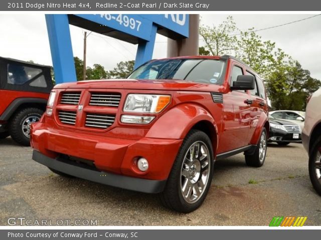 2011 Dodge Nitro Heat 4x4 in Redline 2-Coat Pearl