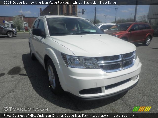 2013 Dodge Journey American Value Package in White
