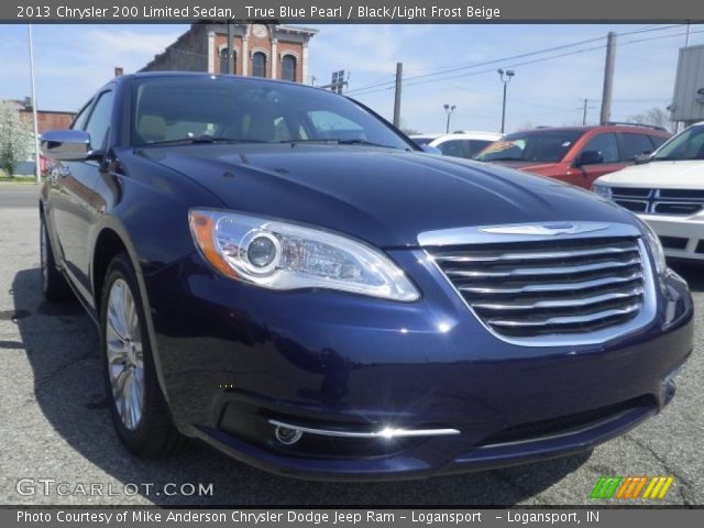 2013 Chrysler 200 Limited Sedan in True Blue Pearl
