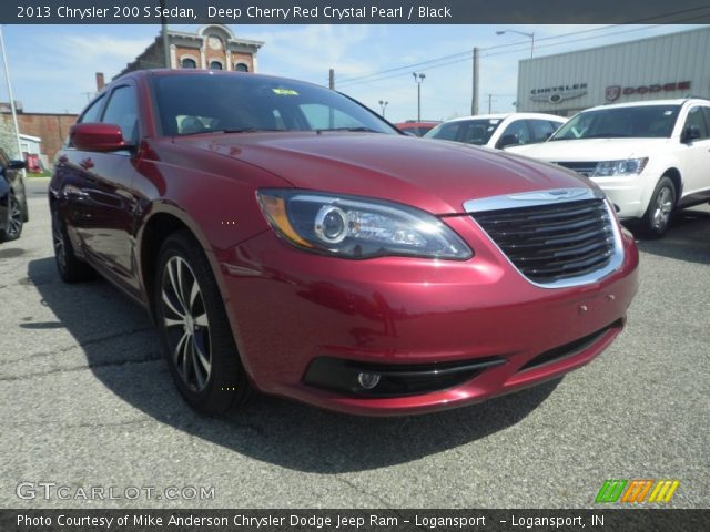 2013 Chrysler 200 S Sedan in Deep Cherry Red Crystal Pearl
